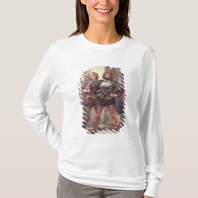 T-shirt Maîtresse rapidement, Nym et Bardolph (Devant)