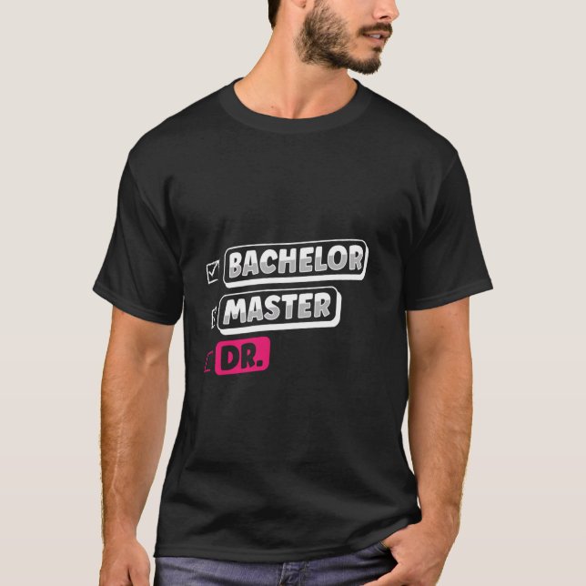 T-shirt Maîtrise BACHELOR MASTER DR. Masters femmes (Devant)