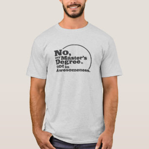T-shirt Maîtrise d'aptitude pour les chemises plus légères