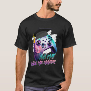 T-shirt Maîtrise VOUS POUVEZ M'APPELER MAÎTRE Drôle Gamin