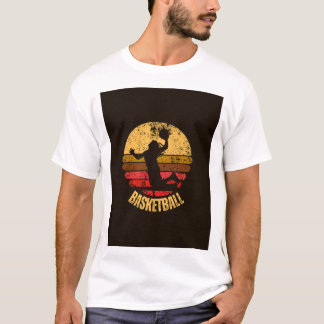 T-shirt Maîtriser les tribunaux dans le monde du basket-ba