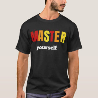 T-shirt Maîtrisez-vous – Motivation de Discipline et de Co
