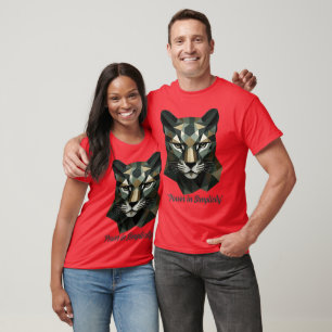 T-shirt "Majesté de la Puma triangulée"