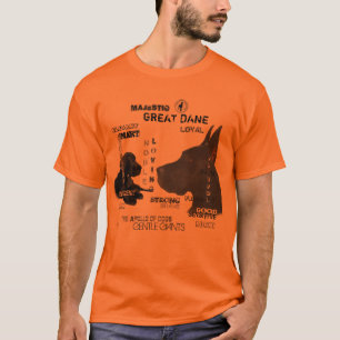T-shirt Majestic Great Danes