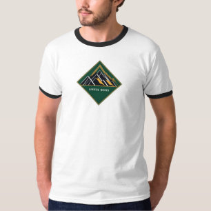 T-shirt Majestic Mountain Peaks - Adventure Await