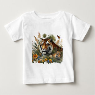 T-shirt Majestic Tiger Design