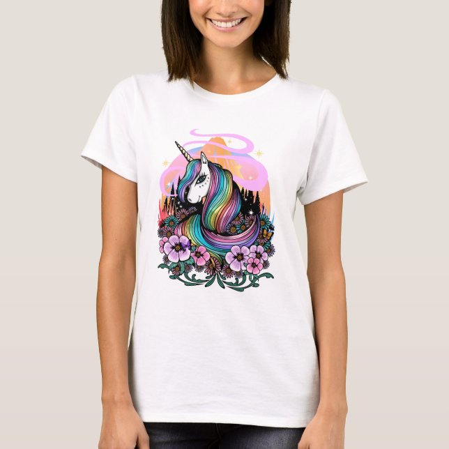 T-shirt Majestic Unicorn (Devant)