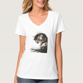 T-shirt majestueux de cheval de mustang par BiHrLe