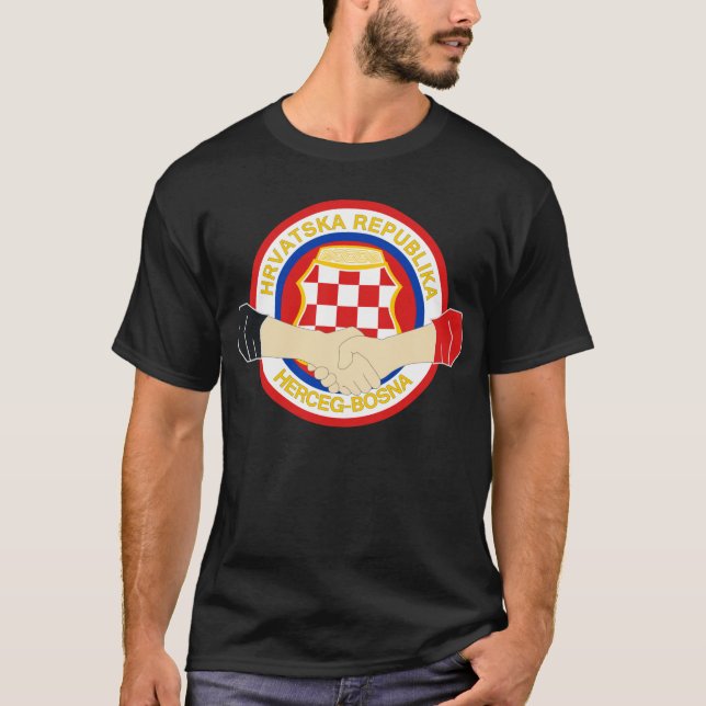 T-shirt Majica- Herceg Bosna - Rukovanje (Devant)