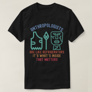 T-shirt Major en anthropologie drôle, dicton d'anthropolog