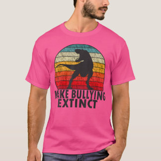 T-shirt Make Bullying Extinction We Wear Orange For Unity 