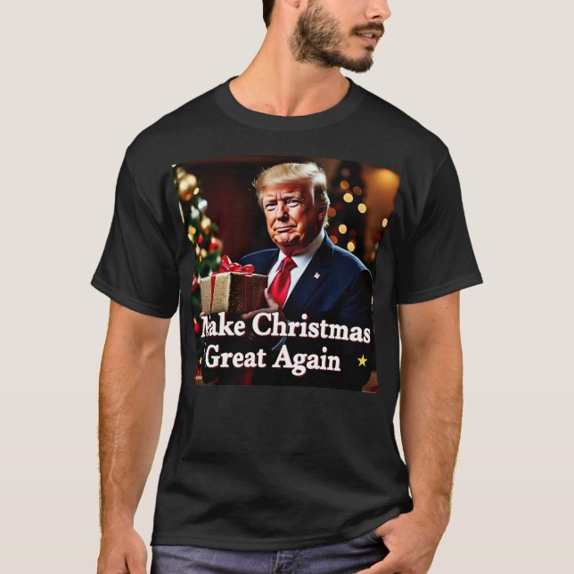 T-shirt Make Christmas great again 1 (Devant)
