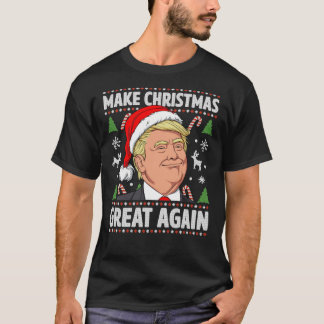 T-shirt Make Christmas Great Again Trump Ugly Christmas Sh