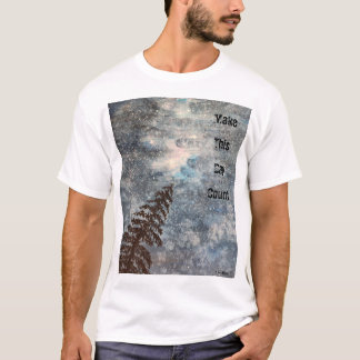 T-shirt Make This Day Count Lone Tree Stars Rugged Nature