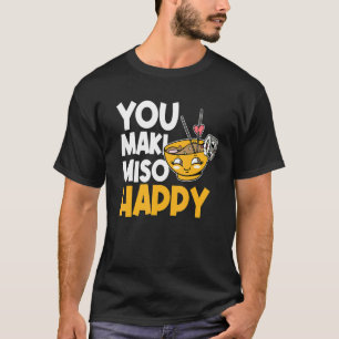 T-shirt Maki Japonais Et Miso