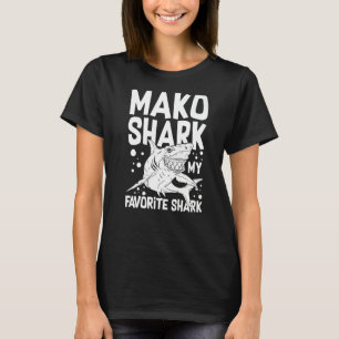 T-shirt Mako Requin Animal Tooth Ocean 3