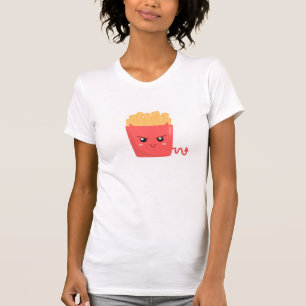 T-shirt Mal mais pommes frites de Kawaii