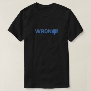 T-shirt Mal (pouces vers le bas)