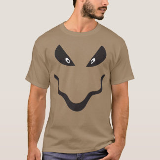 T-shirt Mal Smile, Citrouille Jack O'Lantern Face, Hallowe