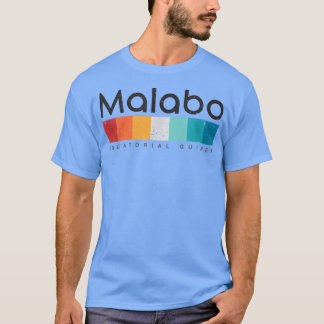 T-shirt Malabo Equatorial Guinea Retro Design 
