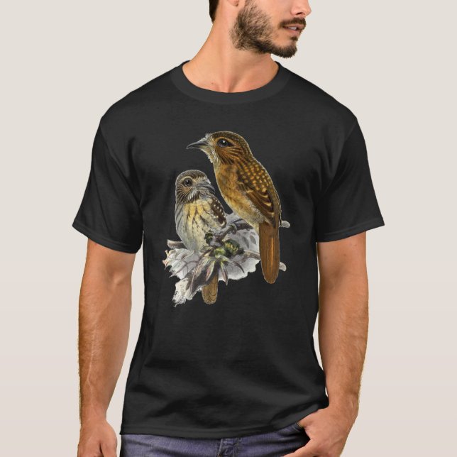 T-shirt Malacoptila Puff Bird Watch (Devant)
