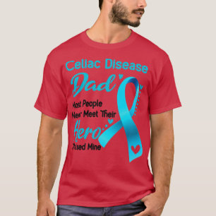 T-shirt Maladie Céliaque Papa La plupart des gens ne renco