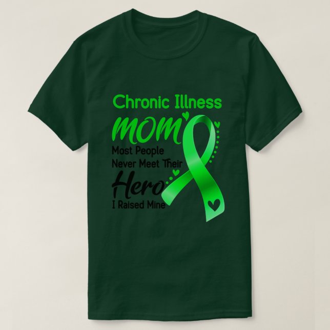 T-shirt Maladie chronique MdM La plupart des gens ne renco (Design devant)