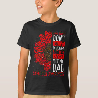 T-shirt Maladie de la faucille Sensibilisation Ruban Papa