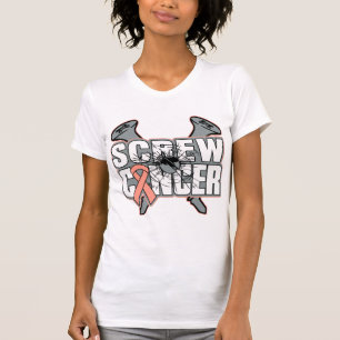 T-shirt Maladie du cancer utérin