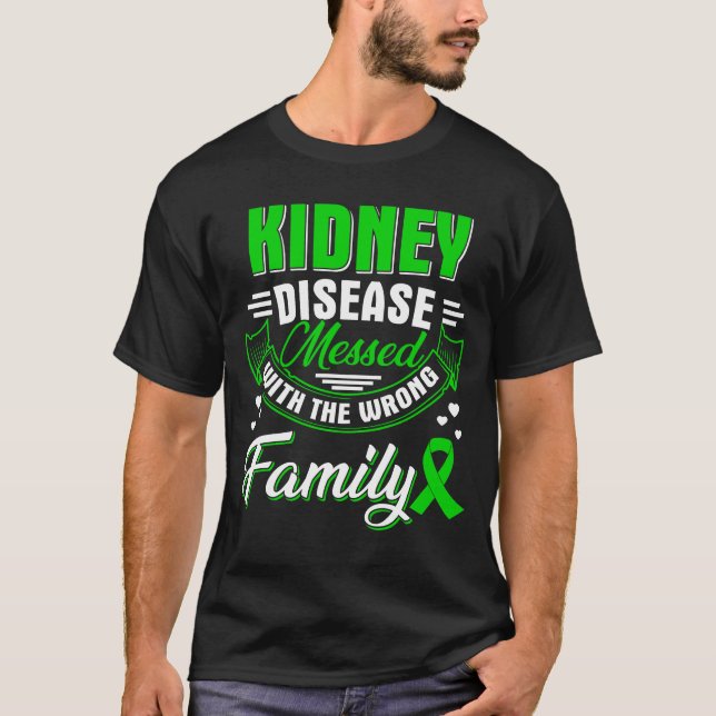T-shirt Maladie du rein chronique - CKD Sensibilis (Devant)