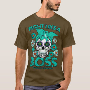 T-shirt Maladie du rein polykystique Lutte de sensibilisat