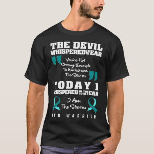 T-shirt Maladie du rein polykystique Tempête de sensibili