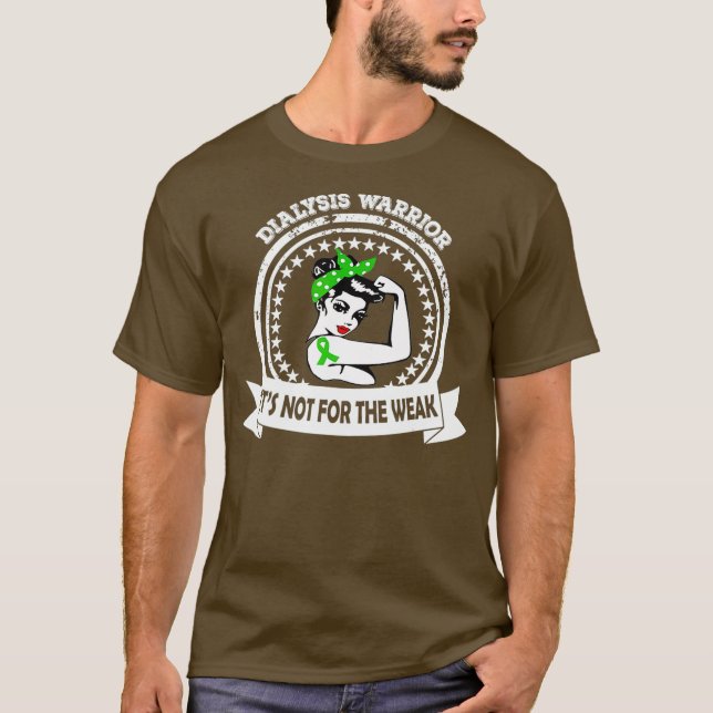 T-shirt Maladie du rein Sensibilisation à la dialyse périt (Devant)