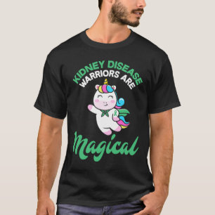 T-shirt Maladie guerrier Magique Unicorne Connaissance du