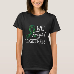 T-shirt Maladie Ruban vert Famille Cadeaux de sensibilisat