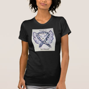 T-shirt Maladies rares Zebra Sensibilisation Ruban Angel C