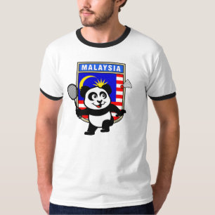 T-shirt Malaisie Badminton Panda