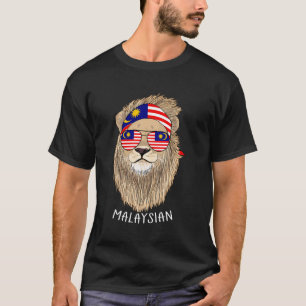 T-shirt Malaisie Drapeau Malaisie Patrimoine malaisien Mal