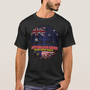 T-shirt Malaisie Malaisien Australien Australie Racines d'