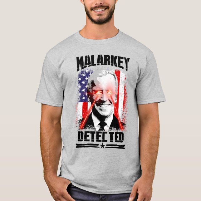 T-shirt Malarkey détecté (Devant)