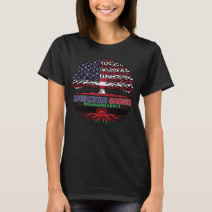 T-shirt Malawi Malave États-Unis Amérique États-Unis Arbre