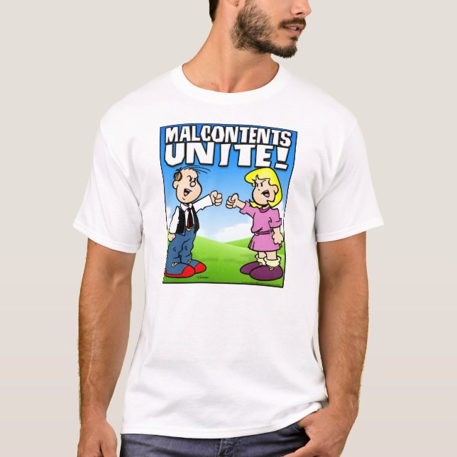 T-shirt Malcontent Unite (Devant)