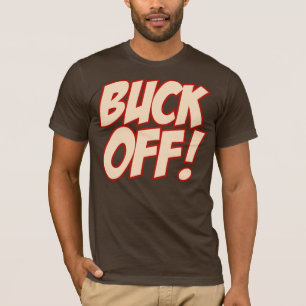 T-shirt Mâle ! (crème croustillante/rouge)
