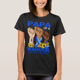T-shirt Mâle Papa D'Un Soleil De Sensibilisation À L'Hydro