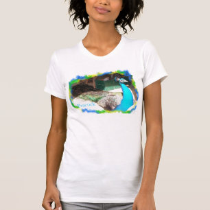 T-shirt Male Peacock bronzer