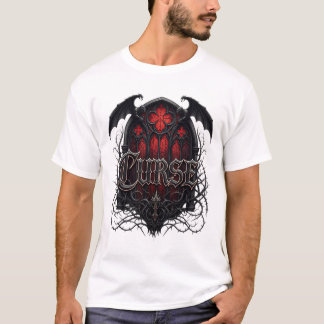 T-shirt Malédiction - Église gothique Fenêtre Imaginaire f