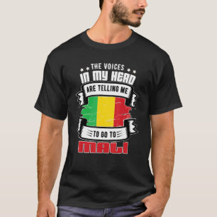 T-shirt Mali dans ma tête
