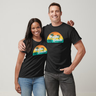 T-shirt Malibu Beach Californie