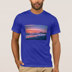 T-shirt Malibu, CA photo pittoresque
