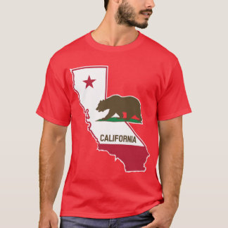 T-shirt Malibu California Retro Sunset Beach Vibes Coastal